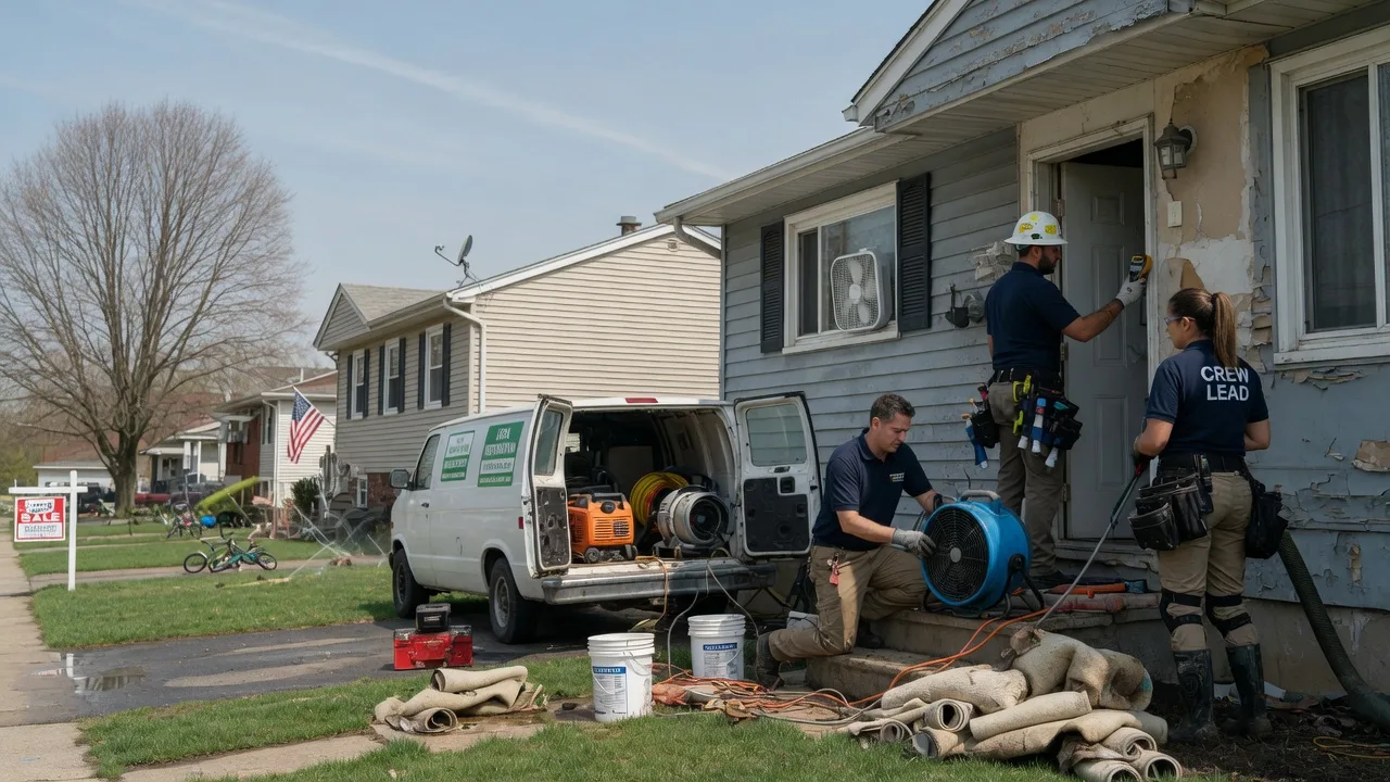 Flood Cleanup in Fairfield, IL near me