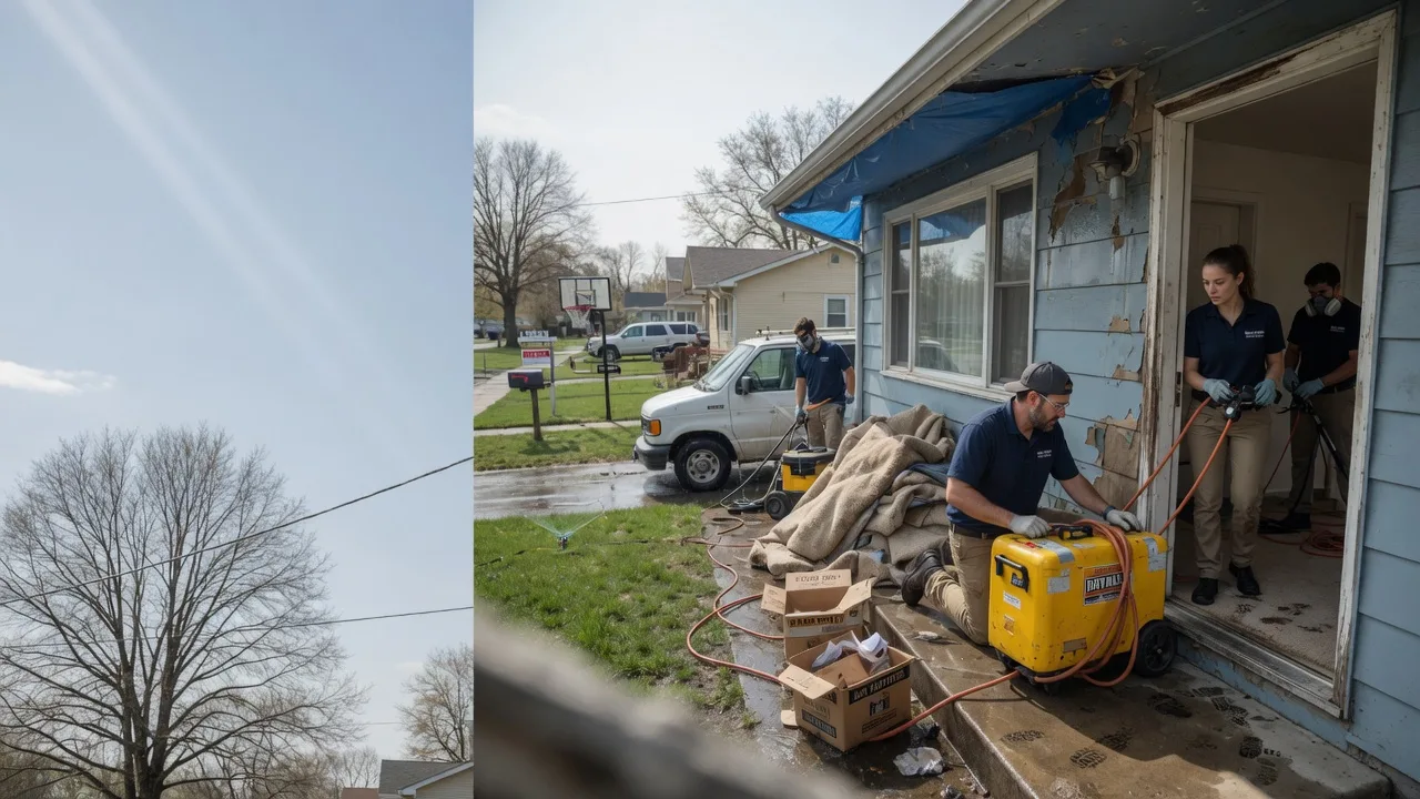 Basement Flood Cleanup in Fairfield, IL near me